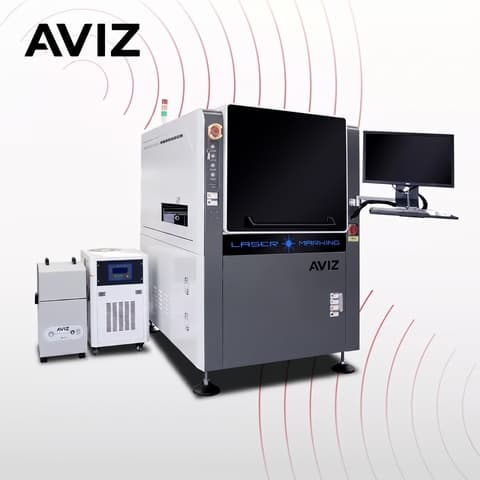 AVIZ CO2 UV Fiber Laser Curing Oven for Production Traceability - التتبع والوسم واللصق والطباعة النافثة AVIZ CO2 UV Fiber Laser Curing Oven for Production Traceability منظر المعدة ضمن تعريف الإنتاج ووسم التتبع