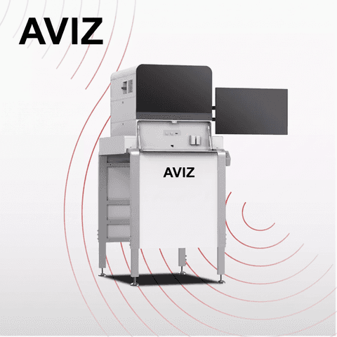 AVIZ Inline AOI Online Line AOI Inspection System for Optical Defect Review - DIP, THT, wave, and selective soldering AVIZ Inline AOI Online Line AOI Inspection System for Optical Defect Review equipment view for through-hole and selective soldering