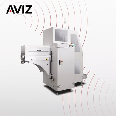 AVIZ Magazine Mini PCB Loader Unloader for Board Transfer Control - PCB loading, unloading, conveying, and buffering AVIZ Magazine Mini PCB Loader Unloader for Board Transfer Control equipment view for stable PCB movement between process stages