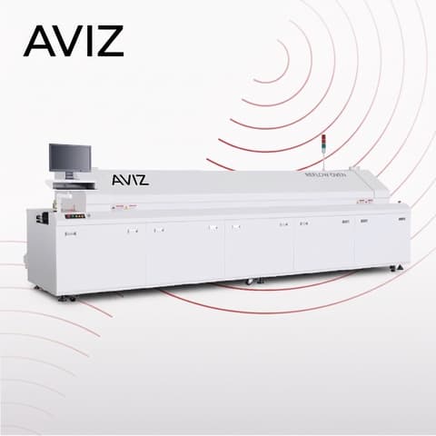 AVIZ Soldering Reflow Oven for Thermal Profile Control - SMT reflow soldering AVIZ Soldering Reflow Oven for Thermal Profile Control equipment view for controlled SMT reflow soldering