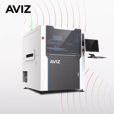 AVIZ Dek Solder Paste Printing Material for Paste Printing Stability - SMT peripheral equipment and consumables AVIZ Dek Solder Paste Printing Material for Paste Printing Stability equipment view for SMT line support, material control, and peripheral operation