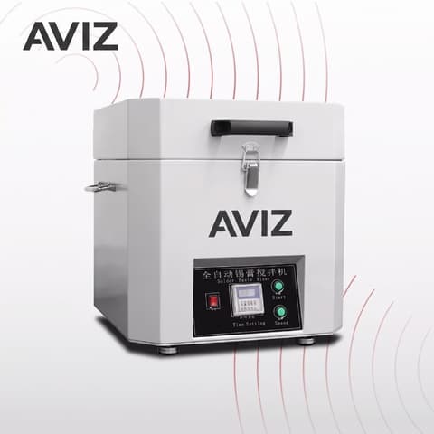 AVIZ Quality Plastic Solder Paste Printing Material for Paste Printing Stability - SMT peripheral equipment and consumables AVIZ Quality Plastic Solder Paste Printing Material for Paste Printing Stability equipment view for SMT line support, material control, and peripheral operation