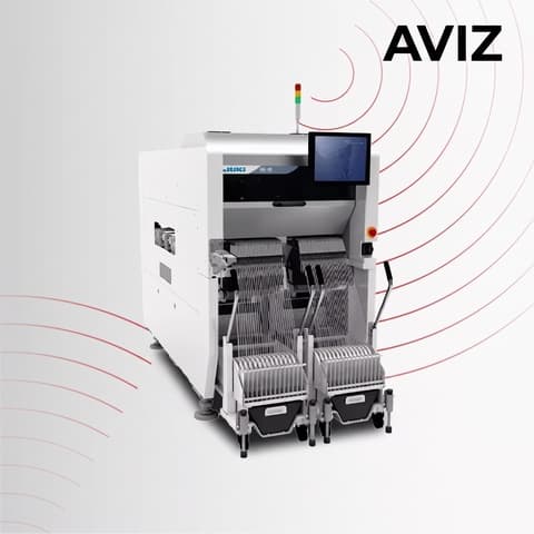 AVIZ JUKI Usate Unit Pick and Place Platform for Placement Capacity Review - SMT component placement AVIZ JUKI Usate Unit Pick and Place Platform for Placement Capacity Review equipment view for SMD component placement