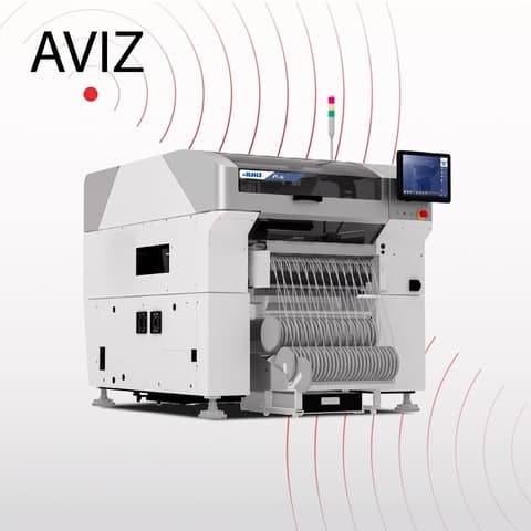 AVIZ JUKI Semiautomatic India Pick and Place Platform for Through-hole Process Control - DIP, THT, wave, and selective soldering AVIZ JUKI Semiautomatic India Pick and Place Platform for Through-hole Process Control equipment view for through-hole and selective soldering