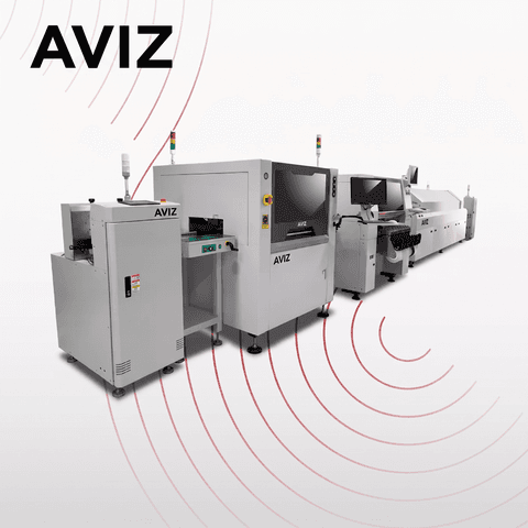 AVIZ Module Manufacturing SMT Production Line for Line Layout Planning - SMT production line planning AVIZ Module Manufacturing SMT Production Line for Line Layout Planning equipment view for complete SMT and PCBA assembly flow