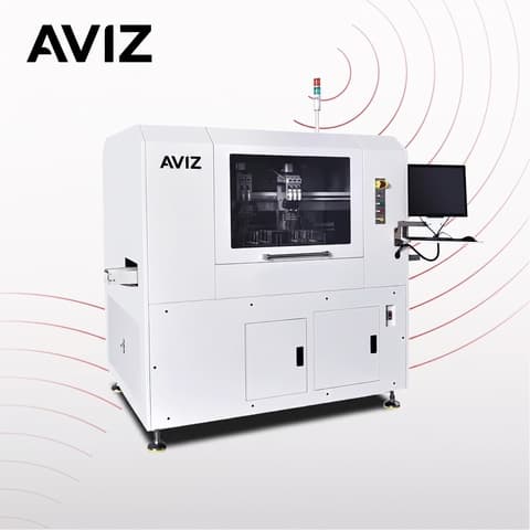 AVIZ Drill Routing PCB Router Depaneling System for Low-stress Board Separation - PCB and PCBA depaneling AVIZ Drill Routing PCB Router Depaneling System for Low-stress Board Separation equipment view for controlled PCB and PCBA separation