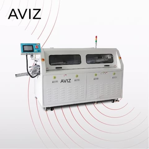 AVIZ W2 Lead-free Wave Lead Free Wave Soldering System for Through-hole Process Control - DIP, THT, wave, and selective soldering AVIZ W2 Lead-free Wave Lead Free Wave Soldering System for Through-hole Process Control equipment view for through-hole and selective soldering