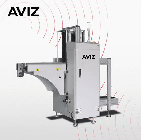 AVIZ PCB Loader Unloader for Board Transfer Control RFQ Profile 2 - PCB loading, unloading, conveying, and buffering AVIZ PCB Loader Unloader for Board Transfer Control RFQ Profile 2 equipment view for stable PCB movement between process stages