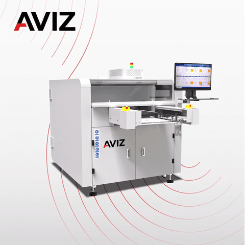AVIZ SS430 Selective Wave Soldering System for Through-hole Process Control - DIP, THT, wave, and selective soldering AVIZ SS430 Selective Wave Soldering System for Through-hole Process Control equipment view for through-hole and selective soldering