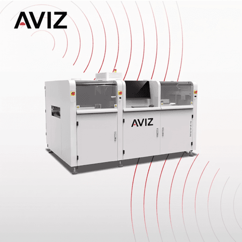 AVIZ SS550 Inline Selective Wave Soldering System for Through-hole Process Control - DIP, THT, wave, and selective soldering AVIZ SS550 Inline Selective Wave Soldering System for Through-hole Process Control equipment view for through-hole and selective soldering