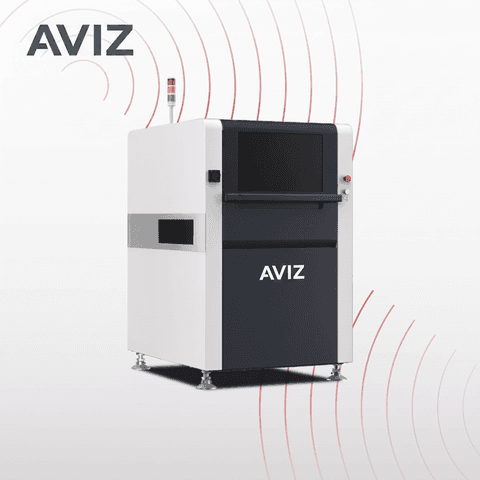 AVIZ V5200H Inline AOI Inverted Camera AOI Inspection System for Optical Defect Review - DIP, THT, wave, and selective soldering AVIZ V5200H Inline AOI Inverted Camera AOI Inspection System for Optical Defect Review equipment view for through-hole and selective soldering