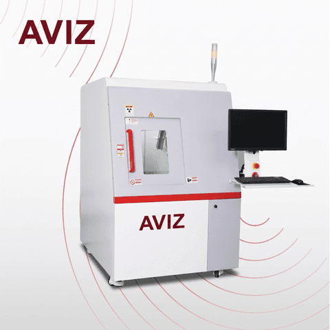 AVIZ X-ray Discover Versatile X-ray Inspection System for Hidden Joint Inspection - فحص SMT وضبط الجودة AVIZ X-ray Discover Versatile X-ray Inspection System for Hidden Joint Inspection منظر المعدة ضمن فحص SMT الآلي وضبط الجودة