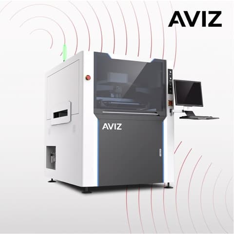 AVIZ Inline Stencil Mesh Solder Paste Printing Material for Paste Printing Stability - solder paste printing AVIZ Inline Stencil Mesh Solder Paste Printing Material for Paste Printing Stability equipment view for repeatable solder paste deposition