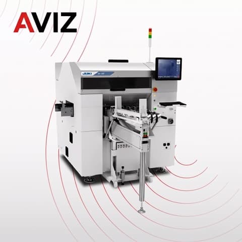AVIZ JUKI Automated Component DIP Assembly Equipment for Through-hole Process Control - DIP, THT, wave, and selective soldering AVIZ JUKI Automated Component DIP Assembly Equipment for Through-hole Process Control equipment view for through-hole and selective soldering