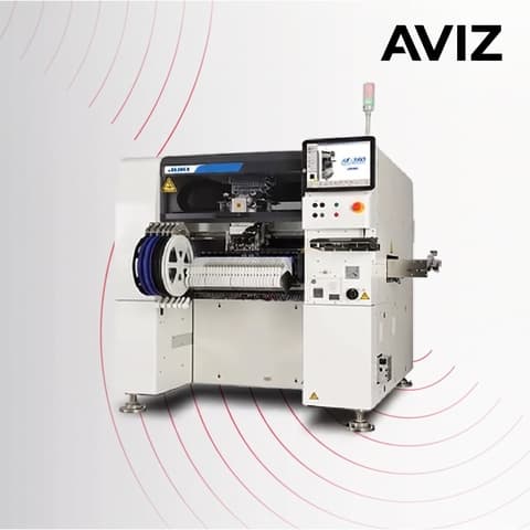 AVIZ JUKI Mounter Pick and Place Platform for Placement Capacity Review - تركيب مكونات SMT AVIZ JUKI Mounter Pick and Place Platform for Placement Capacity Review منظر المعدة ضمن تركيب مكونات SMD