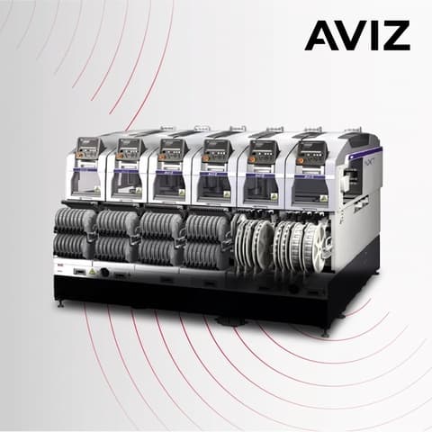 AVIZ FUJI Nxtr Pick and Place Platform for Placement Capacity Review - تركيب مكونات SMT AVIZ FUJI Nxtr Pick and Place Platform for Placement Capacity Review منظر المعدة ضمن تركيب مكونات SMD