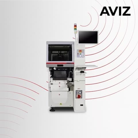 AVIZ SAMSUNG Scm Second Pick and Place Platform for Placement Capacity Review - SMT component placement AVIZ SAMSUNG Scm Second Pick and Place Platform for Placement Capacity Review equipment view for SMD component placement