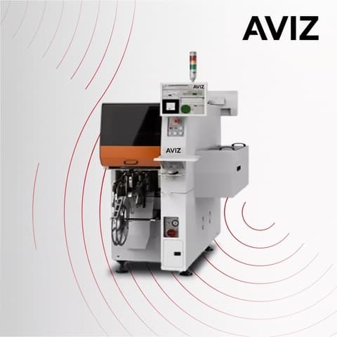 AVIZ SCM1 SAMSUNG Used Low Pick and Place Platform for Placement Capacity Review - تركيب مكونات SMT AVIZ SCM1 SAMSUNG Used Low Pick and Place Platform for Placement Capacity Review منظر المعدة ضمن تركيب مكونات SMD