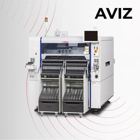 AVIZ YAMAHA YC8 Mounter Used Pick and Place Platform for Placement Capacity Review - SMT component placement AVIZ YAMAHA YC8 Mounter Used Pick and Place Platform for Placement Capacity Review equipment view for SMD component placement