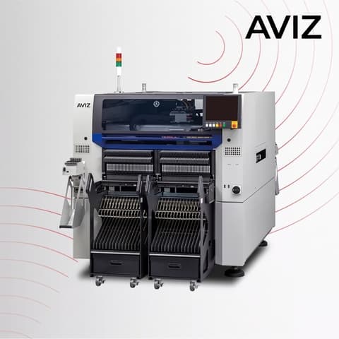 AVIZ YRM20 YAMAHA Pick and Place Platform for Placement Capacity Review - SMT component placement AVIZ YRM20 YAMAHA Pick and Place Platform for Placement Capacity Review equipment view for SMD component placement